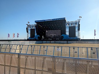 The main stage at Boardmasters.